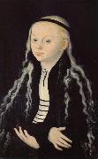 Lucas Cranach Madeleine Luther portrait USA oil painting reproduction